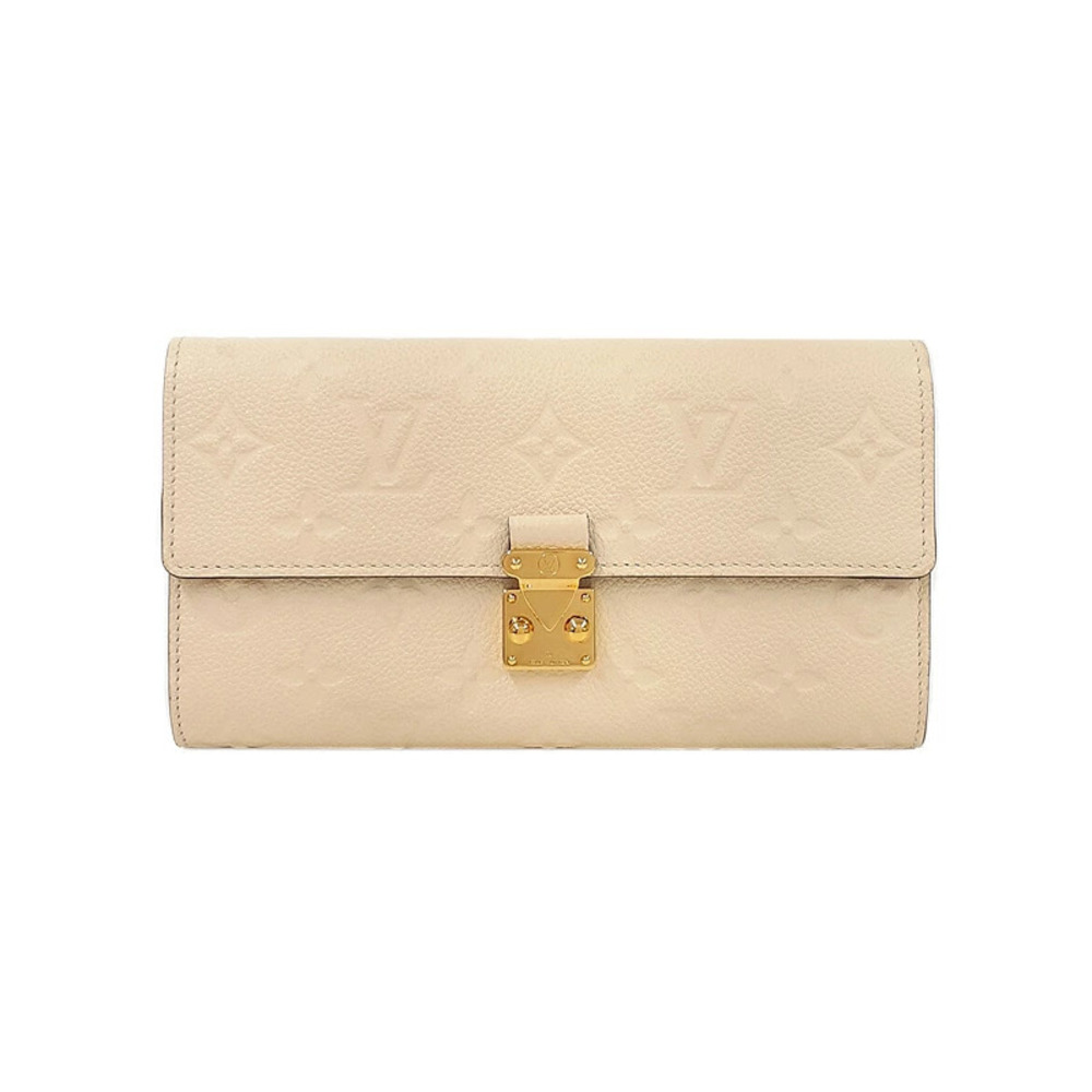 Louis Vuitton Monogram Empreinte Portefeuille Sarah Metis Bi fold Long Wallet